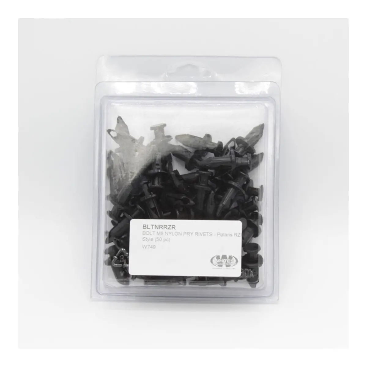 Bolt M8 Nylon Pry Rivets Polaris Rzr Style (Pack Of 50) 1