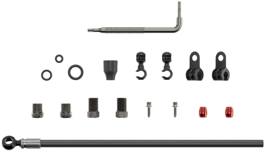 2000Mm Disc Brake Hose Kit (Black Banjo) 1