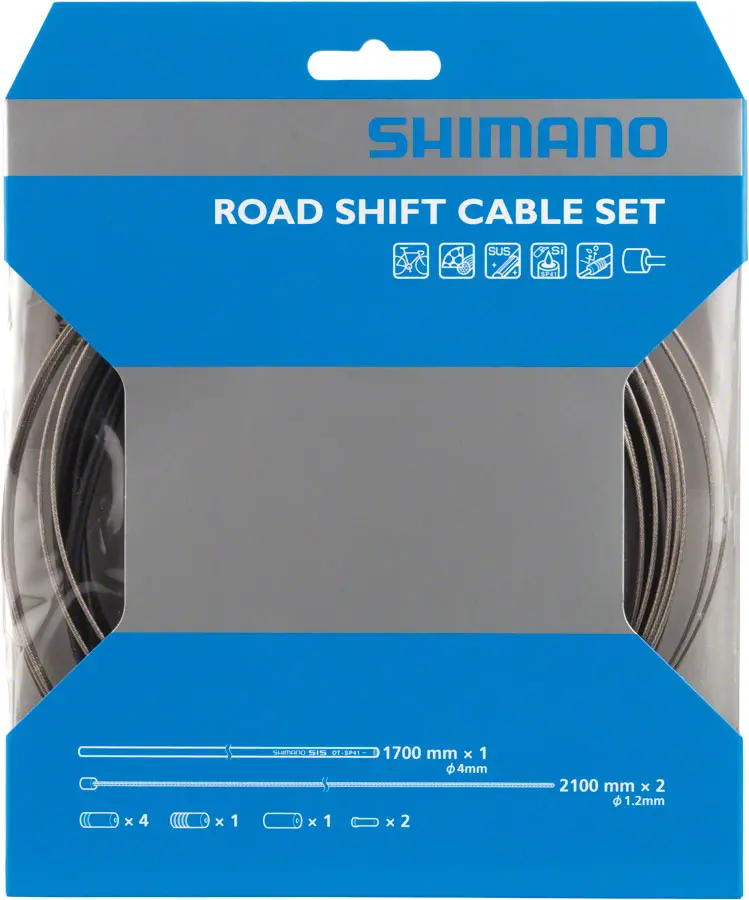Road Stainless Derailleur Cable And Housing Set 1