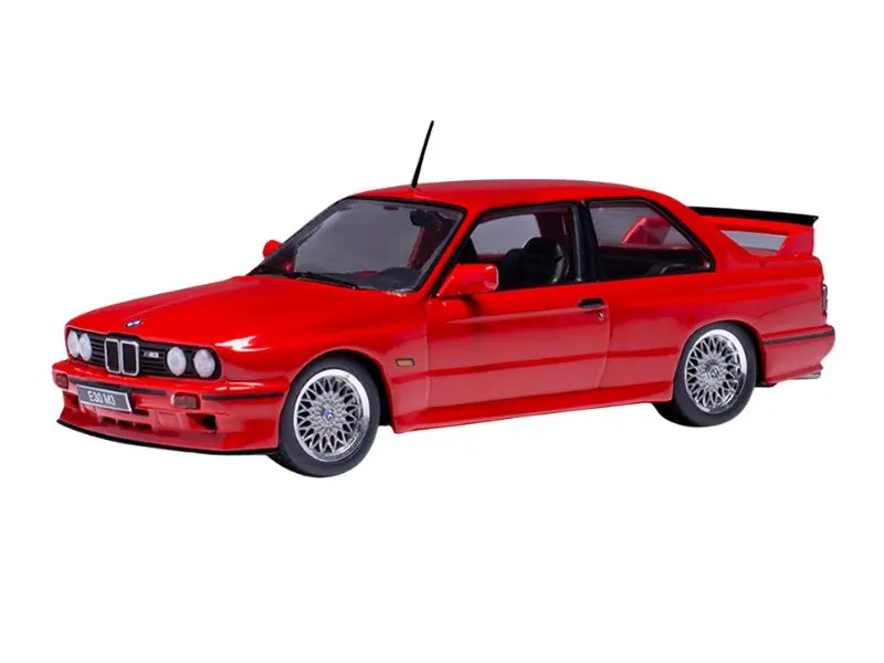 1990 Bmw M3 Sport Evolution Red Diecast 1:43 Scale Model - Ixo Clc583n22 1