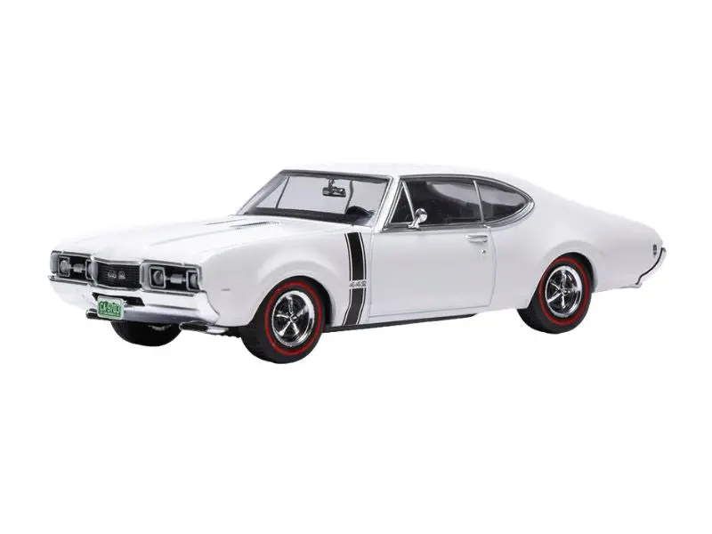 Pre-Order 1970 Oldsmobile 442 W-30 Coupe - White Diecast 1:43 Scale Model - Ixo Clc621n22 1