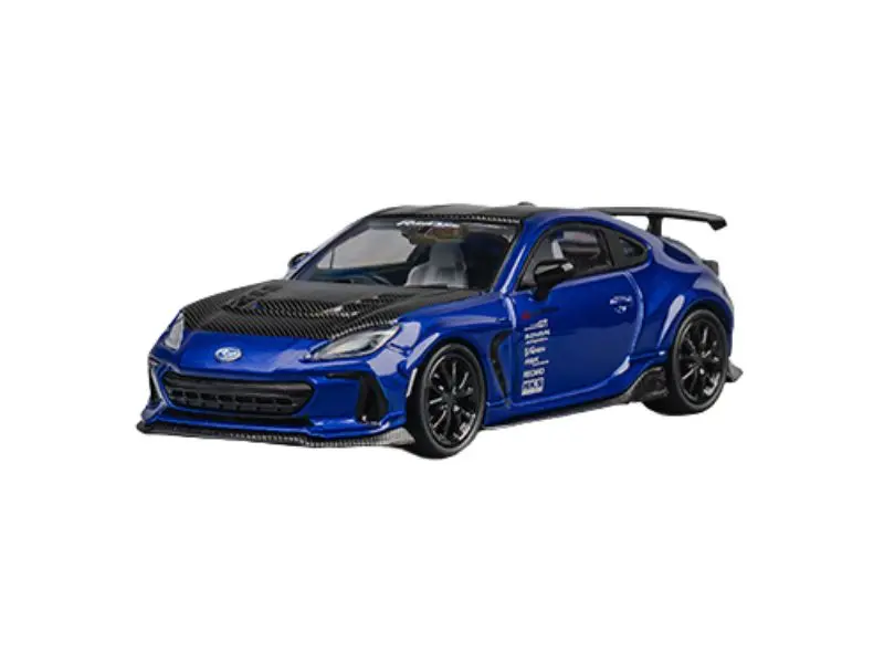 Pre-Order Subaru Brz Varis Widebody – Blue Diecast 1:64 Scale Model - Cm Model Cm64-Brz-08 1