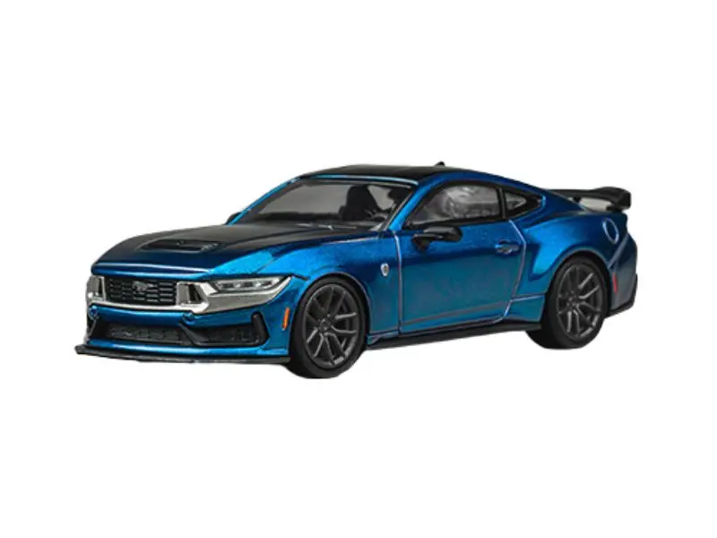 Pre-Order Ford Mustang Darkhorse – Ember Blue Diecast 1:64 Scale Model - Cm Model Cm64-Darkhorse-01 1