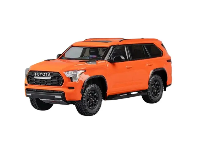 Toyota Sequoia Trd-Pro – Solar Octane Orange Diecast 1:64 Scale Model - Cm Model Cm64-Sequoia-03 1