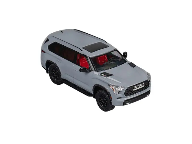 Pre-Order 2024 Toyota Sequoia – Cement Grey Diecast 1:64 Scale Model - Cm Model Cm64-Sequoia-06 1