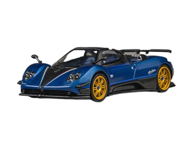 Pre-Order Pagani Zonda Tricolore Fullcarbon – Blue Diecast 1:64 Scale Model - Cm Model Cm64-Zonda-Trico-01 1