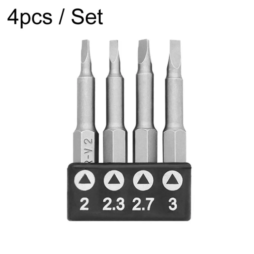Chrome Vanadium Steel Bit Set Appliance Repair Electrical Drill Accessories With Magnetic, 4Pcs / Set Triangle, 4Pcs / Set Y-Shaped, 4Pcs / Set U-Shaped, 5Pcs / Set Triangular Plum Blossom, 5Pcs / Set Profile Bit, 7Pcs / Set Profile Bit 1