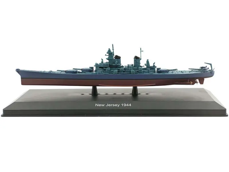 Uss New Jersey Diecast 1:1100 Scale Model - Diecast Of Defense Dod31558w 1
