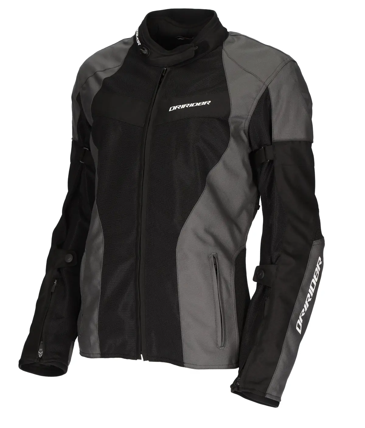 Dririder Vivid 3 Air Ladies Jacket - Grey/Black 1