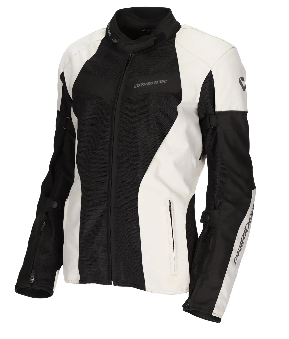 Dririder Vivid 3 Air Ladies Jacket - Pearl Black 1