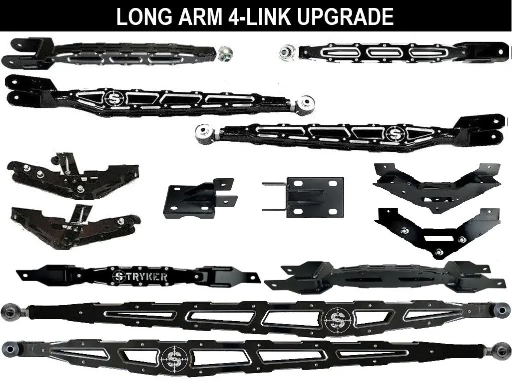 10" To 14" F250 F350 Long Arm 4-Link Lift Upgrade For 2023 To 2026 Super Duty 1