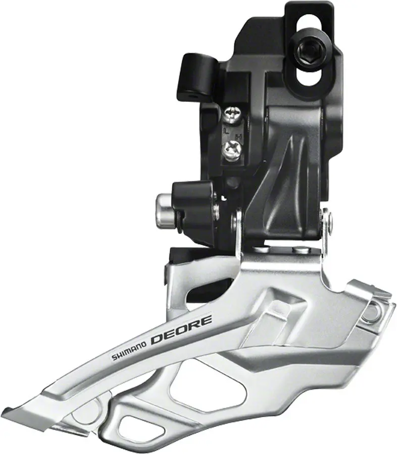 Deore M616-D Double Down-Swing Dual-Pull Front Derailleur (10-Speed) 1