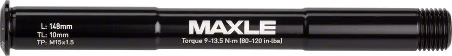 Maxle Stealth Front Thru Axle 1