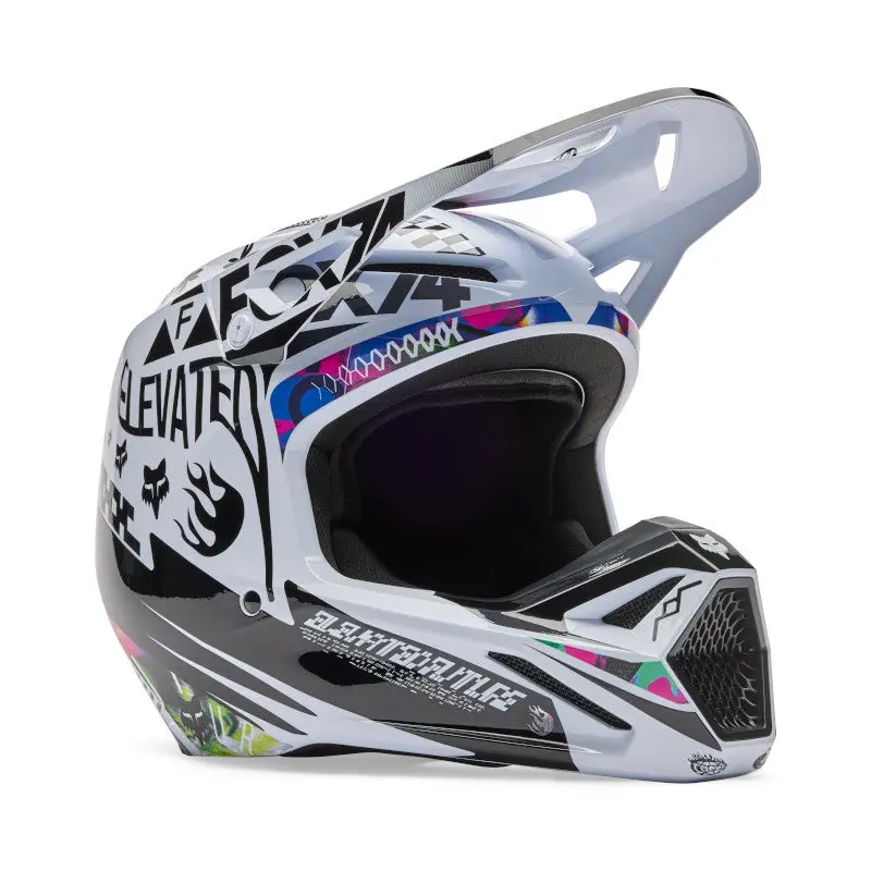 Fox 2026 V1 Image Cosmo Helmet - White/Black 1