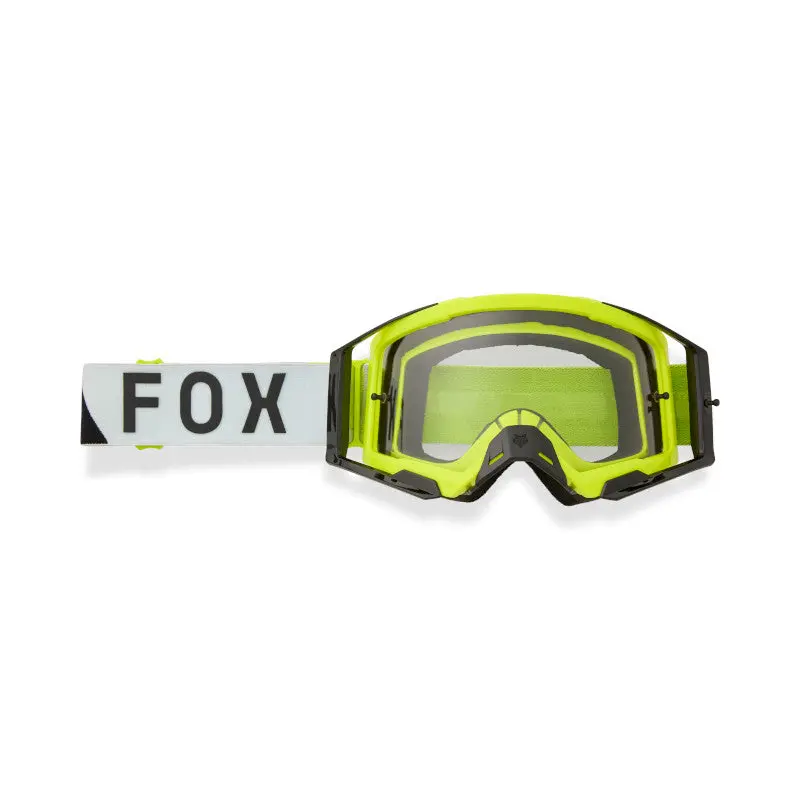 Fox Airspace Drip Goggles - Flo Yellow (Smoke) 1