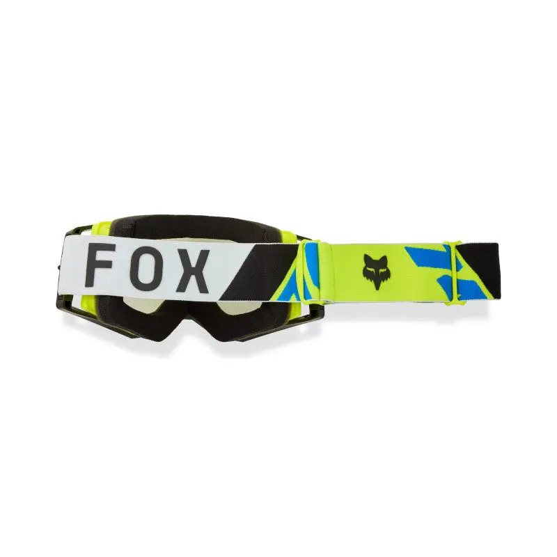 Fox Airspace Drip Goggles - Flo Yellow (Smoke) 2