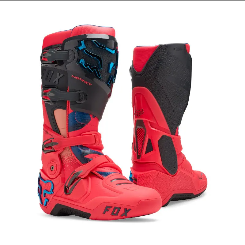 Fox Instinct Vision Limited Edition Boots - Neon Pink 1