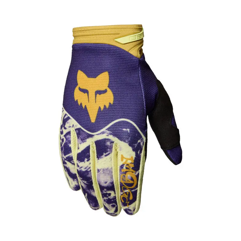 Fox 2026 180 Image Print Gloves - Plum 1