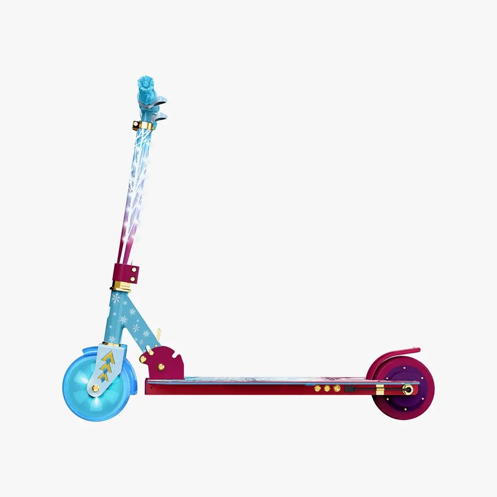 Disney Frozen Ii Light-Up Folding Electric Scooter 1