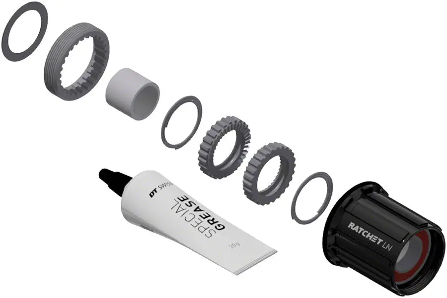 Ratchet Ln Freehub Body Upgrade Kit (Hg11) 1
