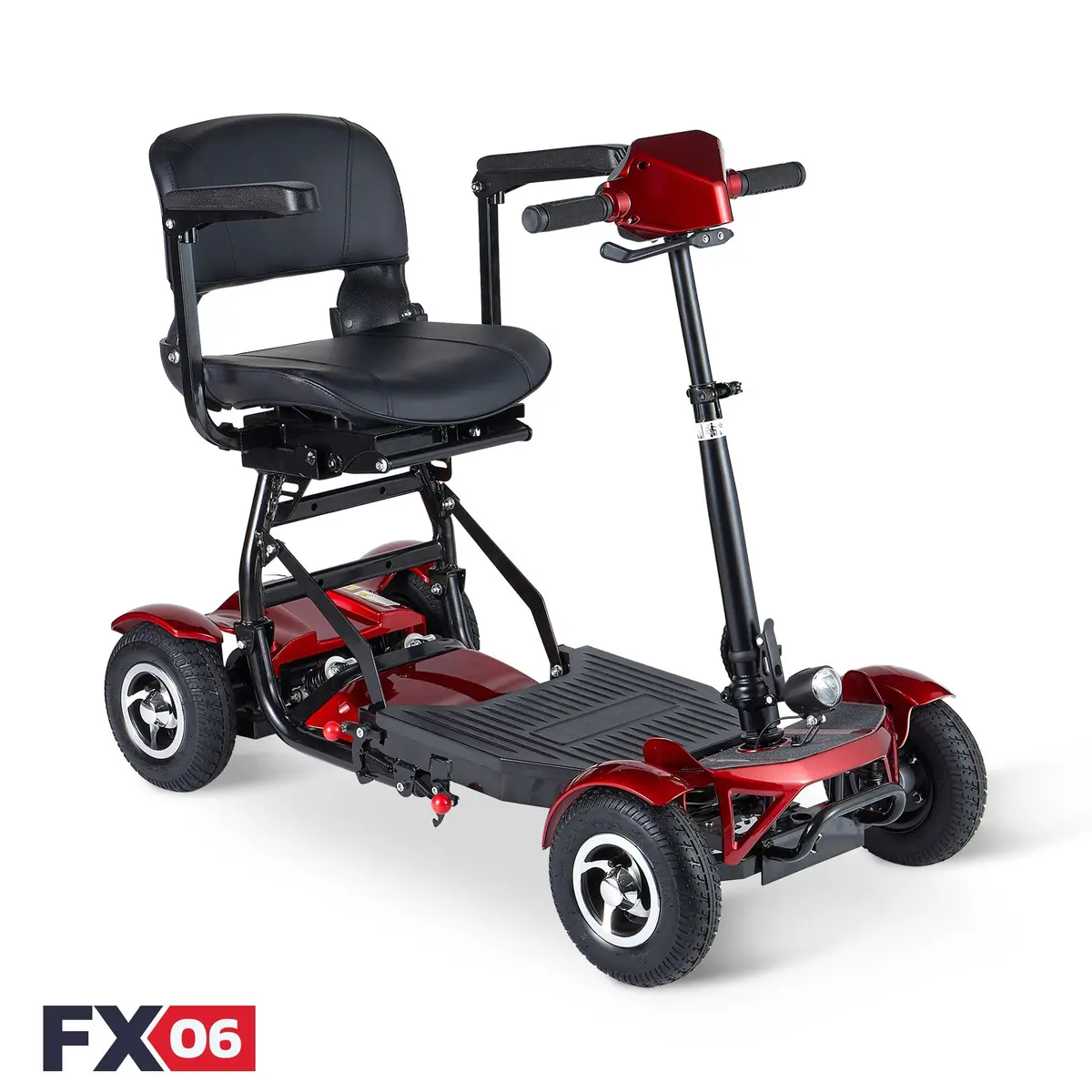 Rubicon Fx06 – Foldable, All-Terrain, 4-Wheel Mobility Scooter For Seniors & Disabled Adults | Lightweight, 3-Speed, 15-Mile Range, Travel-Friendly 1