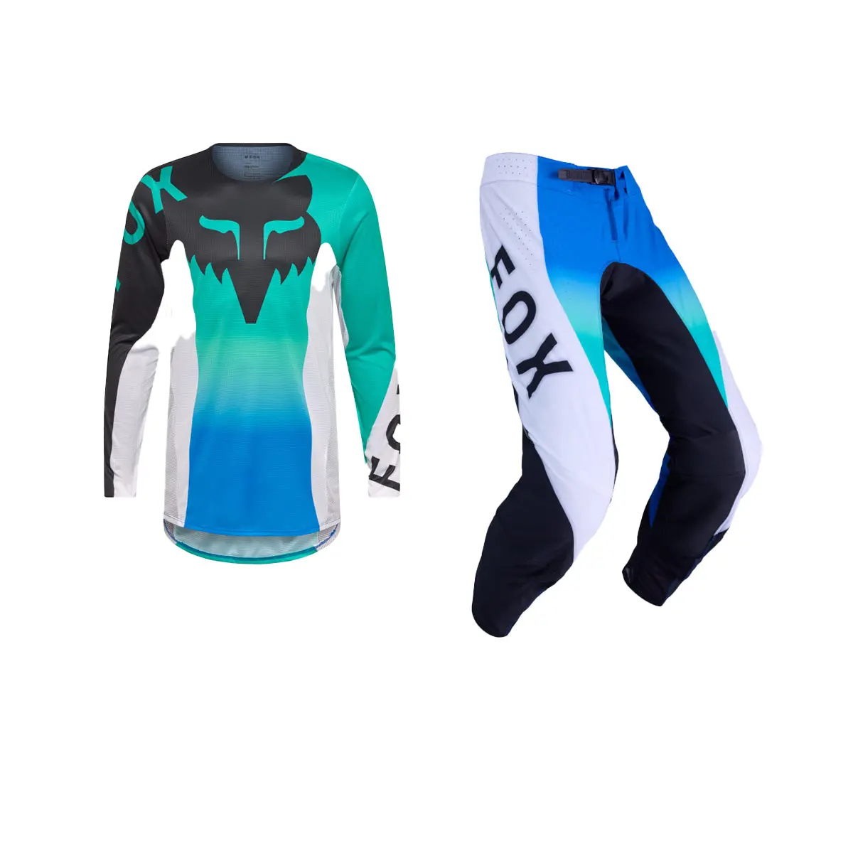 Fox 2026 Flexair Spire Gear Set - Aqua 1