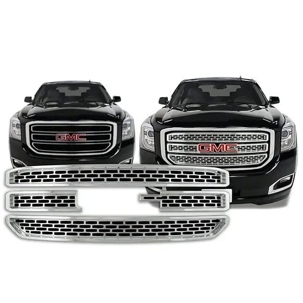 '15-20 Gmc Yukon / Yukon Xl Sle / Slt Chrome Grille Insert Gi/129 1