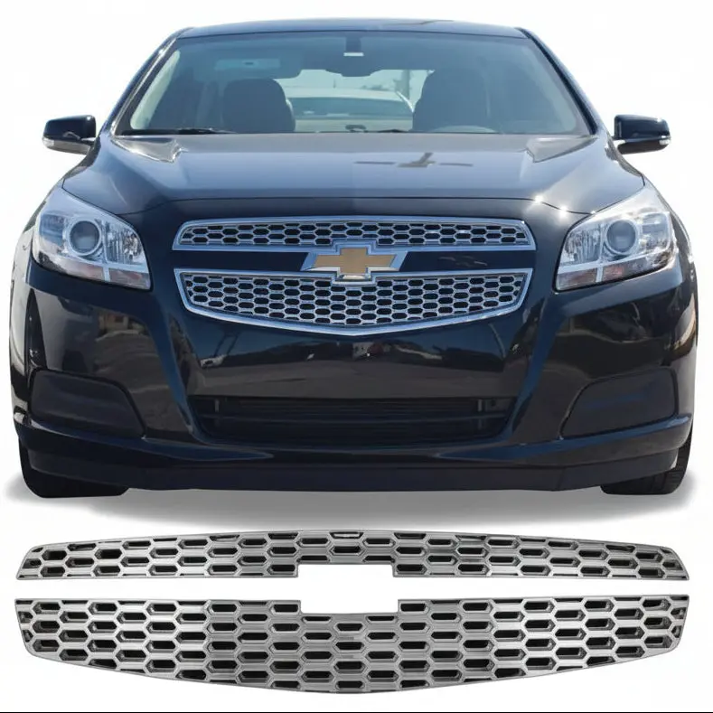 2013 Chevrolet Malibu 2 Piece Grille Chrome Insert Gi/107 1