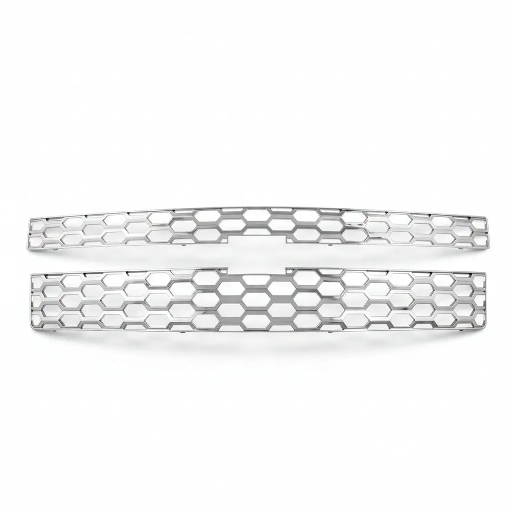 '14-15 Chevrolet Silverado 1500 Chrome Grille Insert / Overlay Gi/124 1