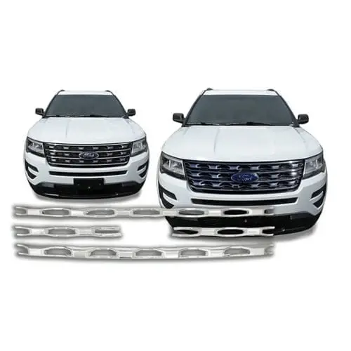 '16-17 Ford Explorer Chrome Grille Insert Gi/139 1