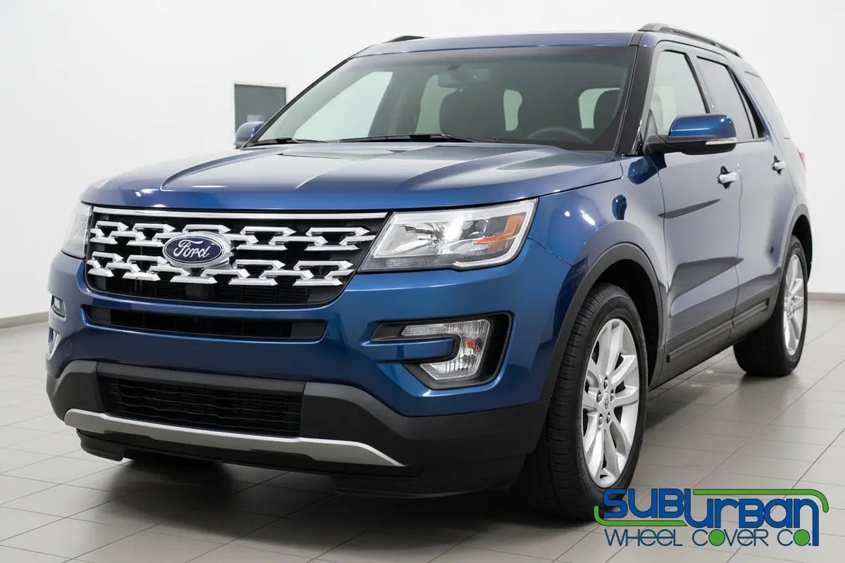 '18-19 Ford Explorer Chrome Grille Insert Gi/159 1