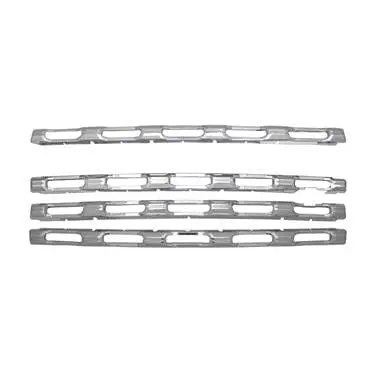 '20-23 Chevrolet Silverado 2500 Chrome Grille Insert / Overlay Gi/168 1