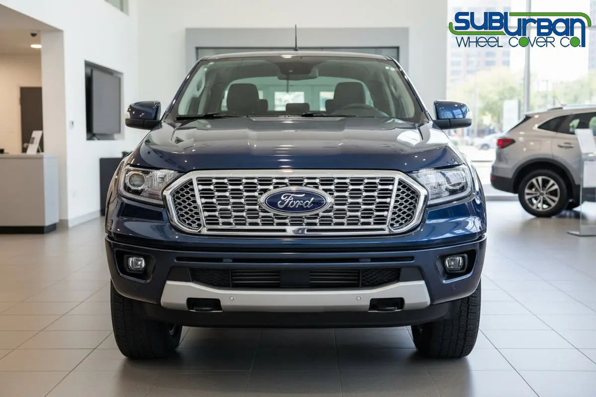 '19-23 Ford Ranger Chrome Grille Insert / Overlay Gi/169 1
