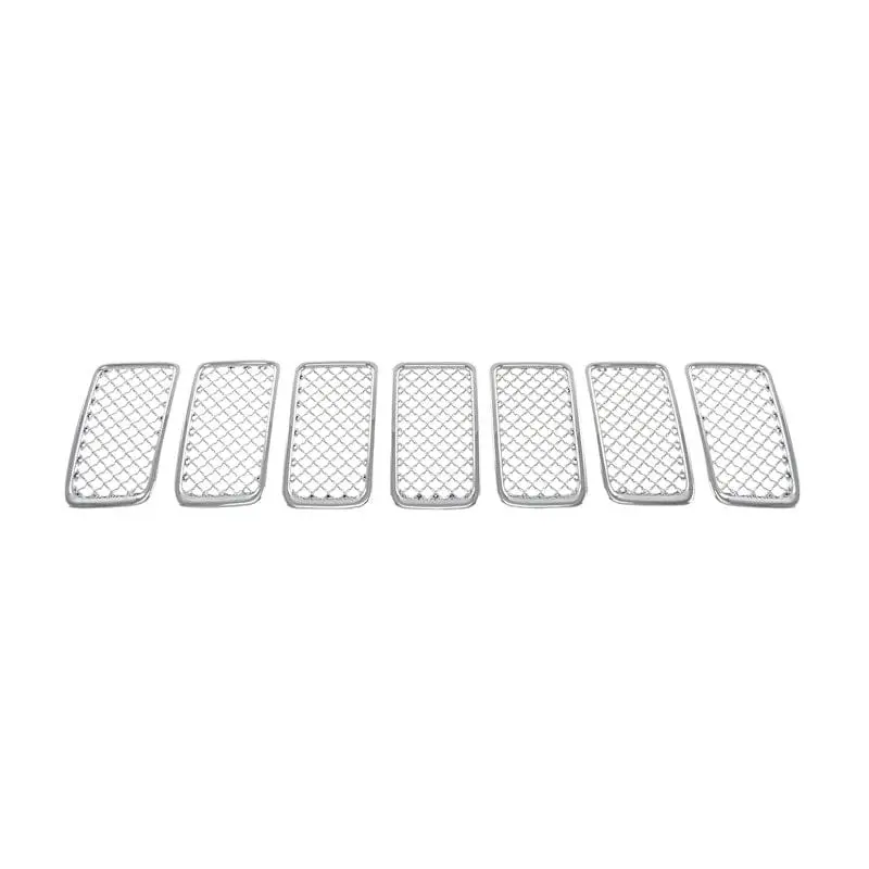 '14-16 Jeep Grand Cherokee Chrome Mesh Grille Insert / Overlay Gi/403 1