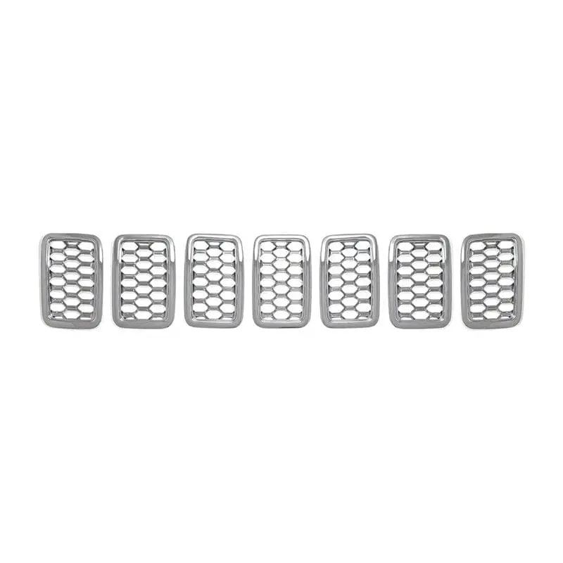 '17-21 Jeep Grand Cherokee Chrome Grille Insert / Overlay Gi/467 1