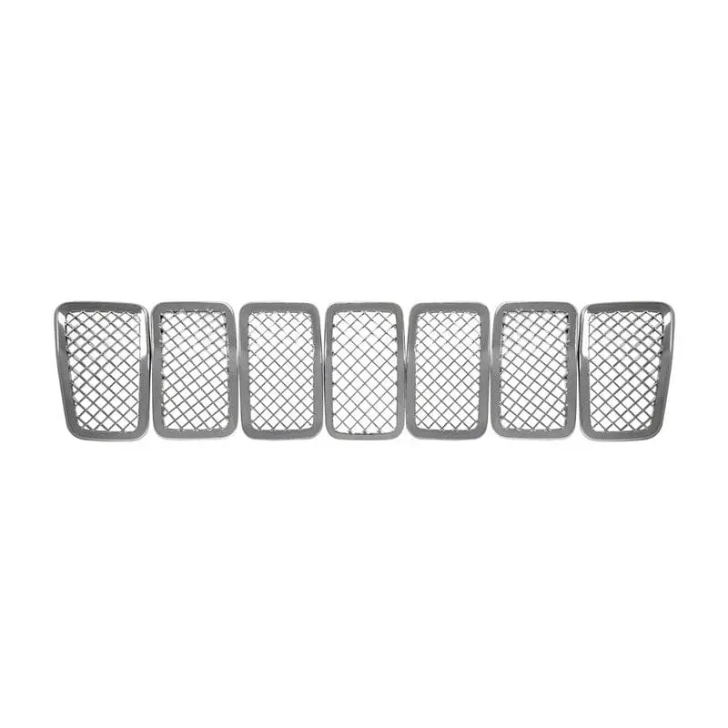 '19-22 Jeep Cherokee Chrome Grille Insert / Overlay Gi/485 1