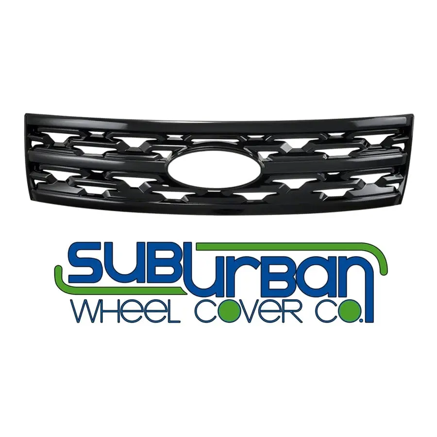 '18-19 Ford Explorer Gloss Black Grille Insert Gi/489Blk 1
