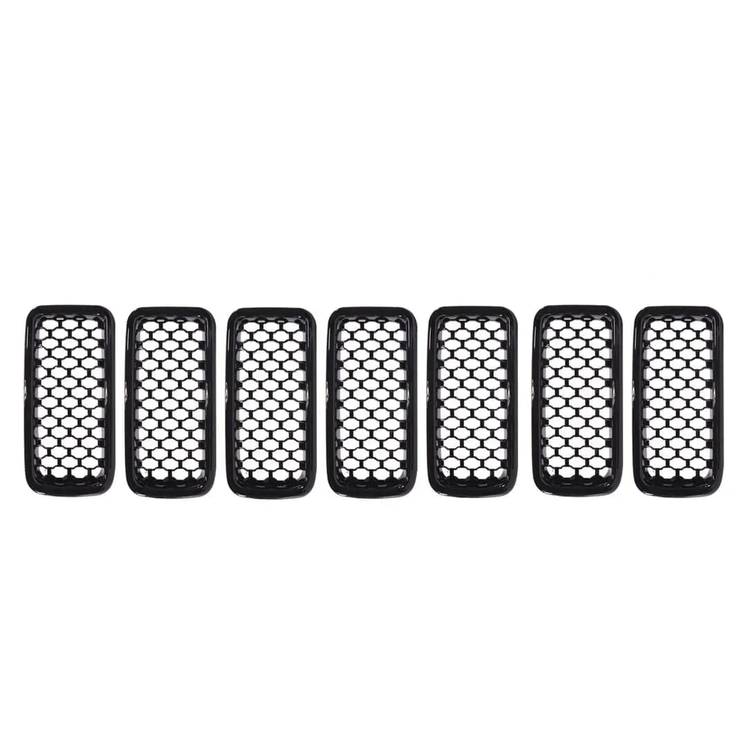 '19-23 Jeep Renegade Gloss Black Grille Insert / Overlay Gi/503Blk 1