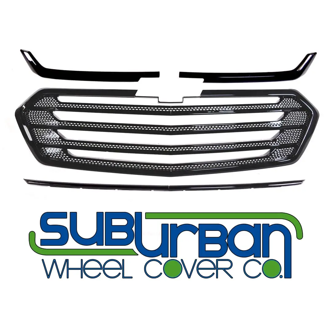 '18-21 Chevrolet Traverse Gloss Black Grille Insert / Overlay Gi/507Blk 1