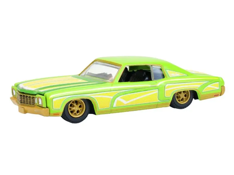 1970 Chevrolet Monte Carlo Lowrider (Michael Heralda Edition) Diecast 1:64 Scale Model - Greenlight Gl-2020002 1
