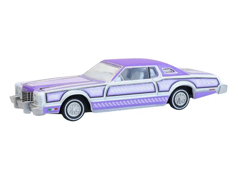 1973 Ford Thunderbird Lowrider (Michael Heralda Edition) Diecast 1:64 Scale Model - Greenlight Gl-2020003 1