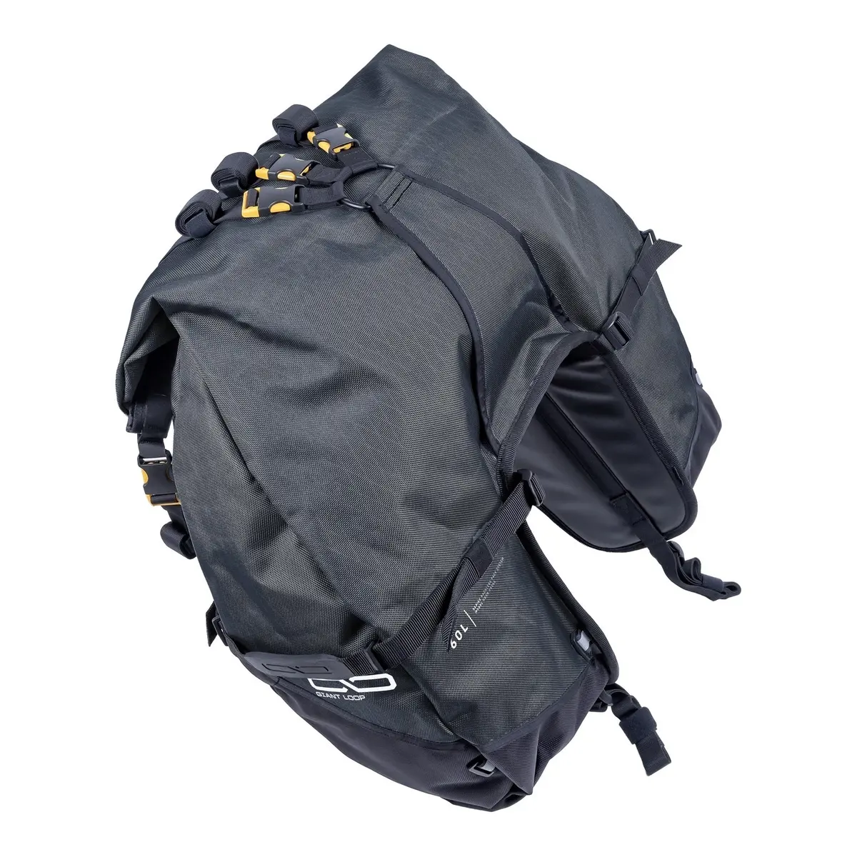 Giant Loop Great Basin Saddlebag ’26 Black 68L 1