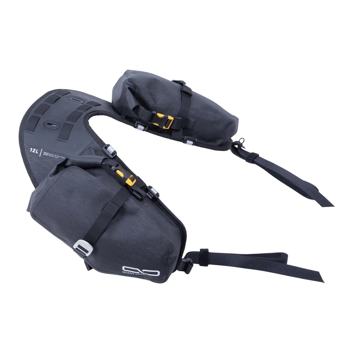 Giant Loop Mojavi Saddlebag '26 - Black (12L) 1