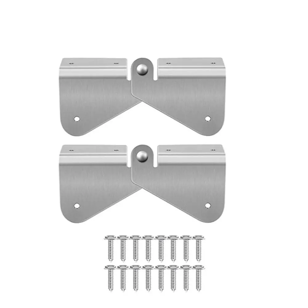 Gutter Extension Hinge Downspout Extension Flip-Up Hinge For Rectangle Or Square Downspout, 2Pcs, 4Pcs 1