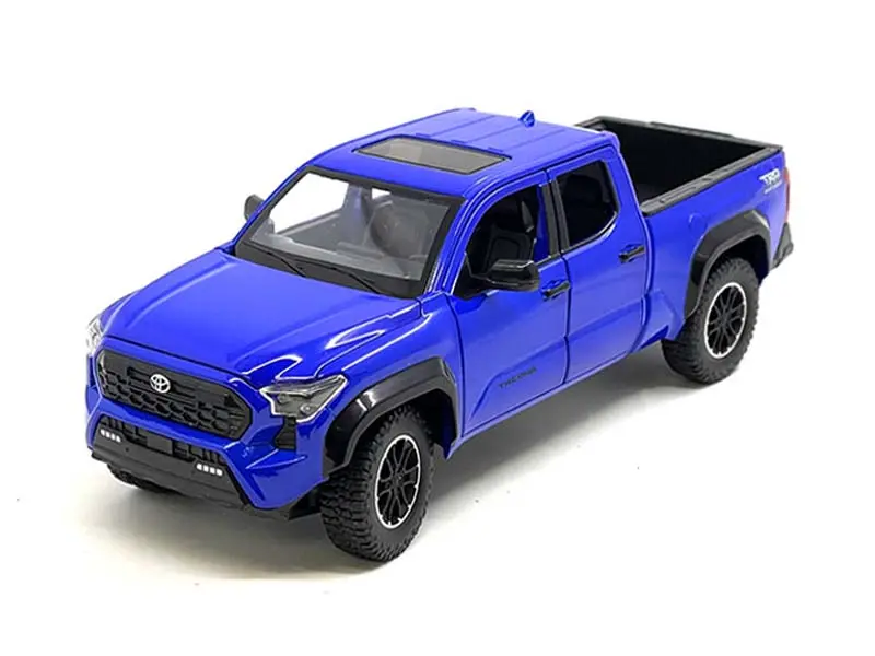 2024 Toyota Tacoma Trd Off-Road Edition – Blue (Limited Edition) Diecast 1:24 Scale Model - Mijo H08778bl 1