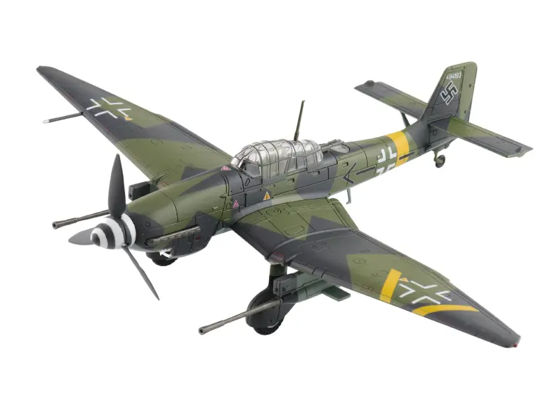 Junkers Ju 87G-2 (Tank Buster) Wnr. 494193, Stab./Sg 2 Slovakia 1944 Diecast 1:72 Scale Model - Hobby Master Ha0120 1