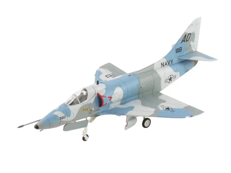 Douglas A-4E Aggressor Scheme 151118, Va-43 Us Navy 1975 Diecast 1:72 Scale Model - Hobby Master Ha1442 1