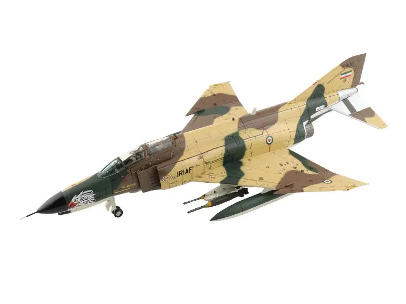 Mcdonnell Douglas F-4E (Iran Air Show 2024) 3-6538, Iriaf Kish Island Diecast 1:72 Scale Model - Hobby Master Ha19080 1