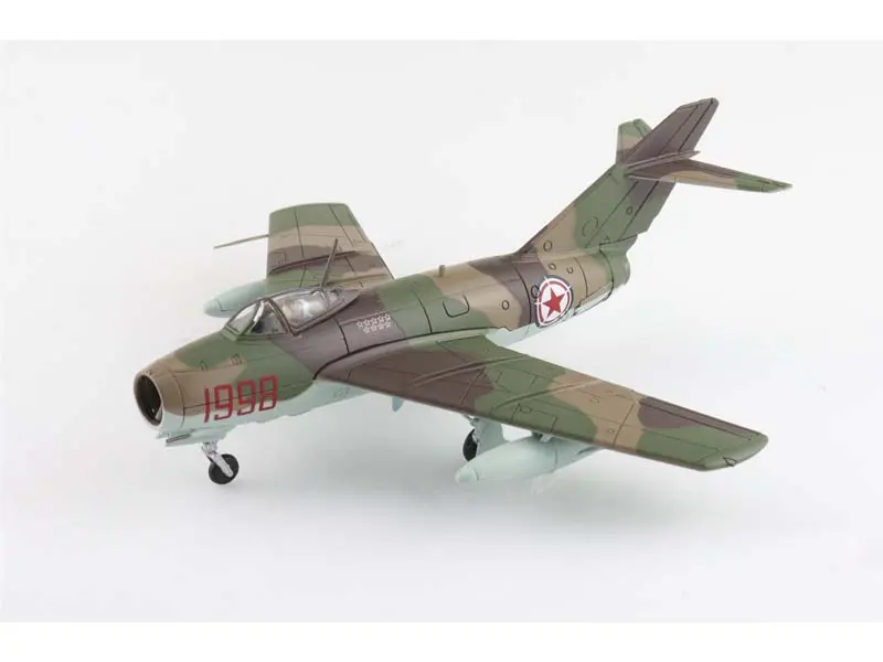 Mig-15Bis Red 1998 Maj. Ivanovich Mikhin - 518Th Iap North Korea May 1953 Diecast 1:72 Scale Model - Hobby Master Ha2423 1