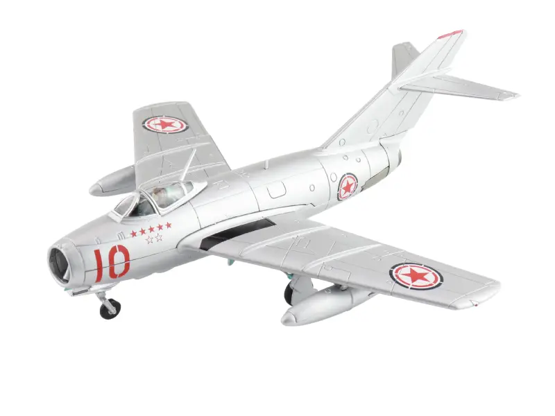 Mikoyan-Gurevich Mig-15Bis No.10 Chinese People's Volunteers Air Force North Korea 1950S Diecast 1:72 Scale Model - Hobby Master Ha2425 1
